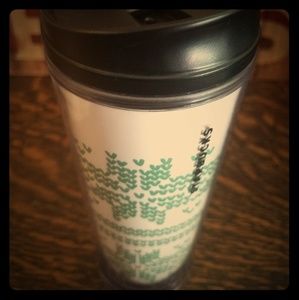 Starbucks 12oz tumbler.